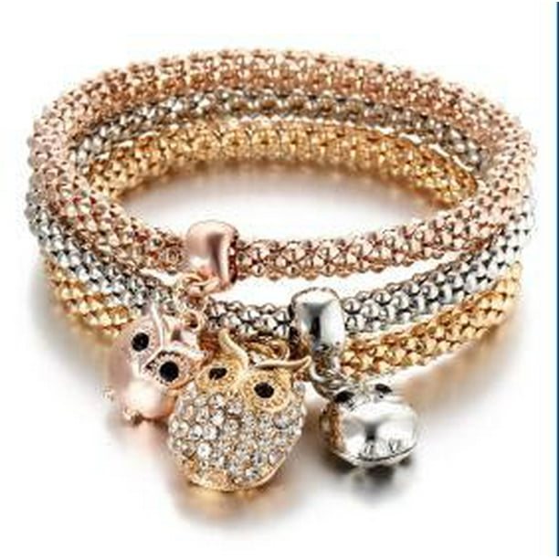 Chic Cubic Zircon Crystal Charm Friendship Bracelet Bangle Women Bridesmaid Gift Chic Cubic Zircon Crystal Charm Friendship Bracelet Bangle Women Bridesmaid Gift